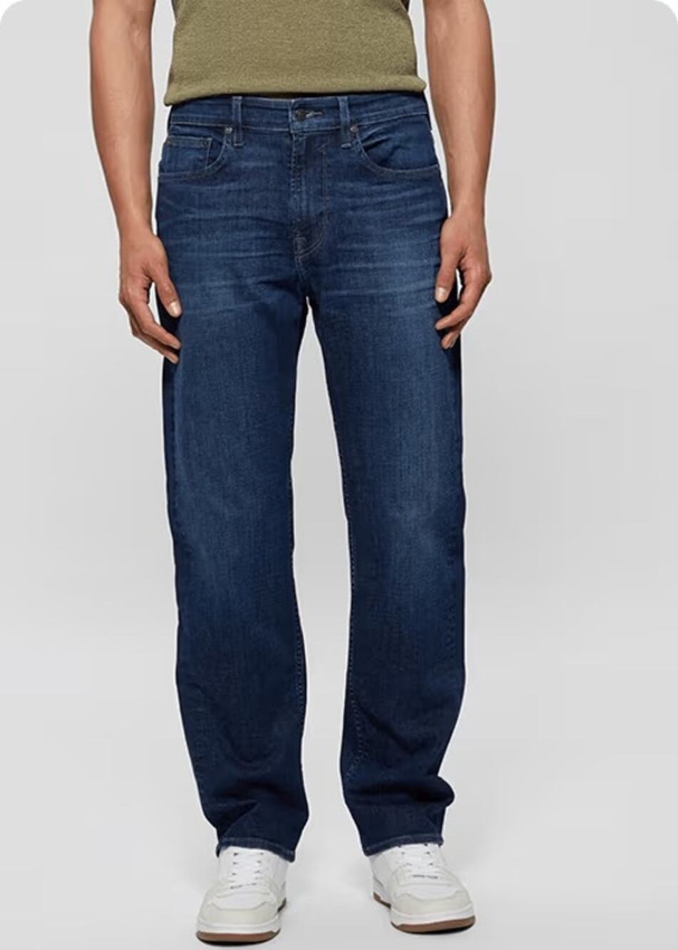 Guess Jeans Men's Brit Rocker Slim Fit Low Rise Jeans Size 38x32 Blue NWT